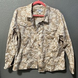 Croft and Barrow jean jacket